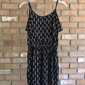 Medium black and white patterned Target jumpsuit